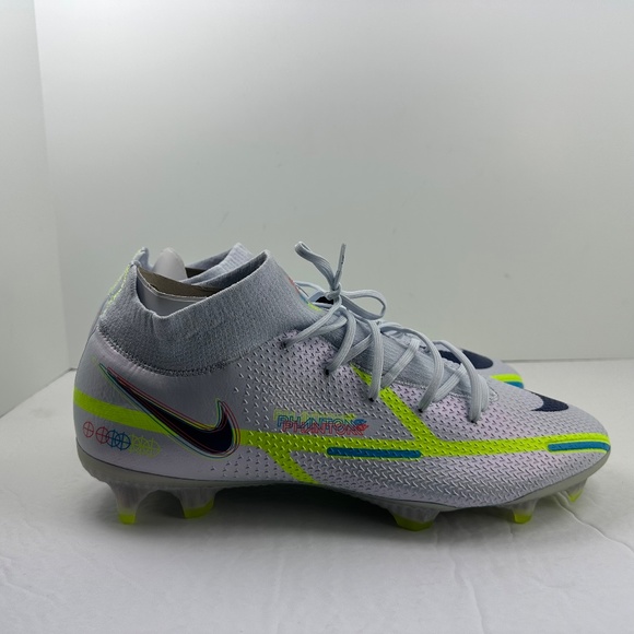 Nike Phantom GT2 Elite DF FG Men 12 Progress Pack Grey Soccer Cleats CZ9889-054 main image 6
